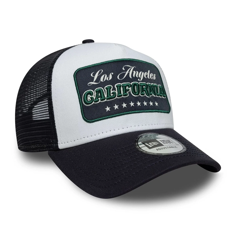 New Era 9FORTY A-Frame Location Patch Casquette Marine 60771857