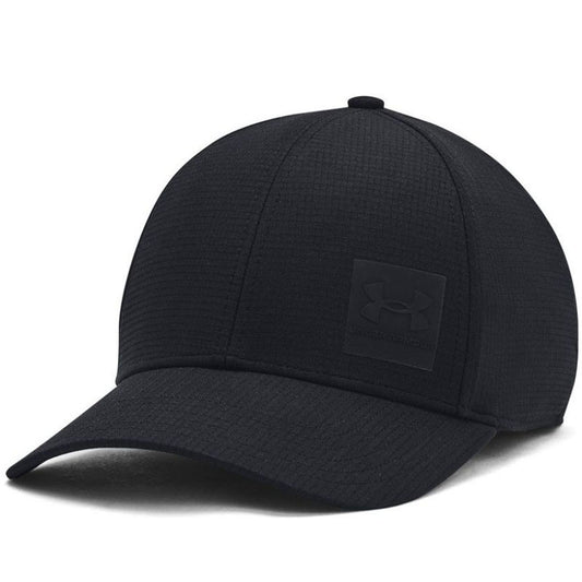 Casquette Under Armour Iso-Chill ArmourVent Stretch Fit Homme Noir Respirante Anti-Chaleur