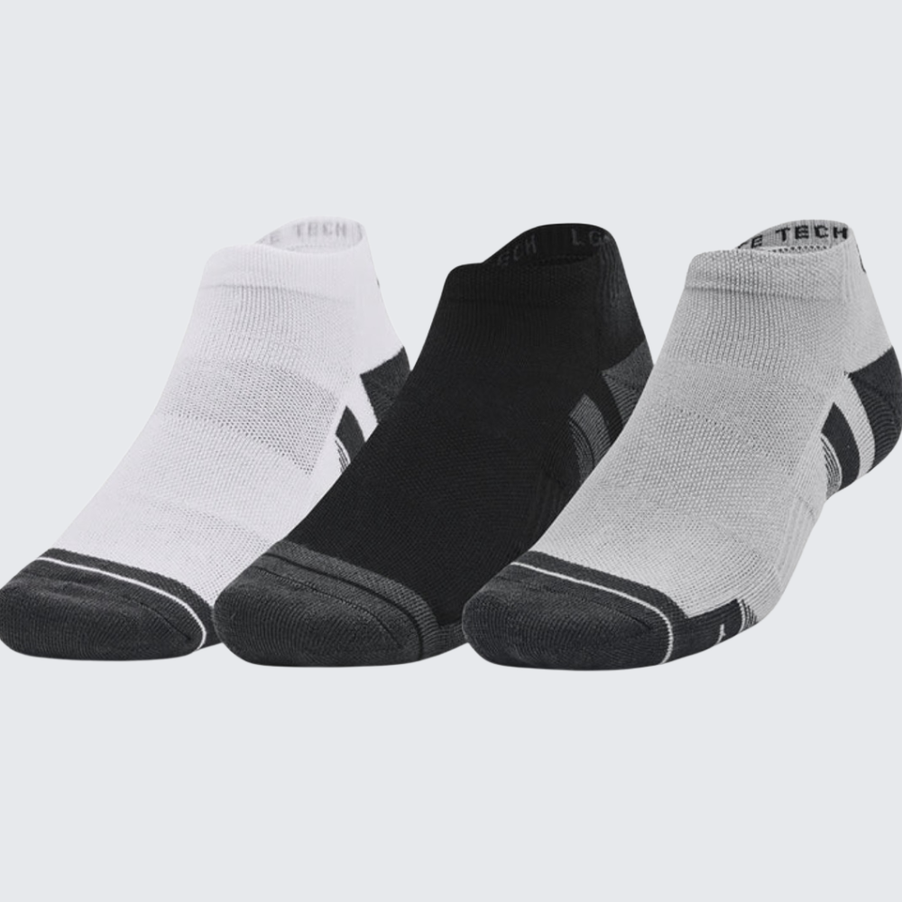 chaussettes UA PERFORMANCE TECH 3PK LOW 1379504-011