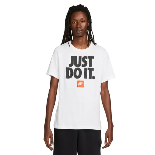 Nike Sportswear Just Do It Verbiage T-Shirt Homme Blanc