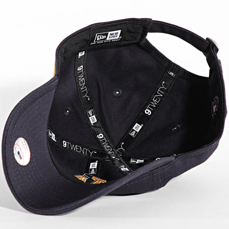 New Era 9 Twenty Los Angeles Dodgers Baseball Cap Navy Blue Gold
