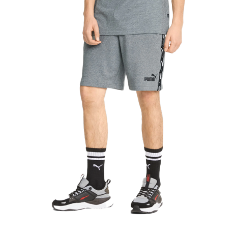 Short Homme PUMA ESS+ Tape Gris 847387-03 9 TR