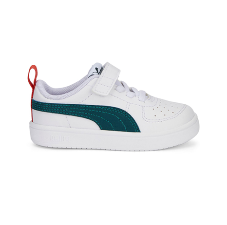 Baskets Bébé Blanches PUMA RICKIE AC+ INF 384314-09
