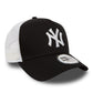 New Era 9FORTY A-Frame Casquette Trucker Yankees Noire