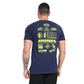 T-Shirt Homme Under Armour Noir Coton Confortable 1383233-410