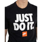 T-shirt Nike Just Do It Homme Noir en Coton Doux DZ2989-010