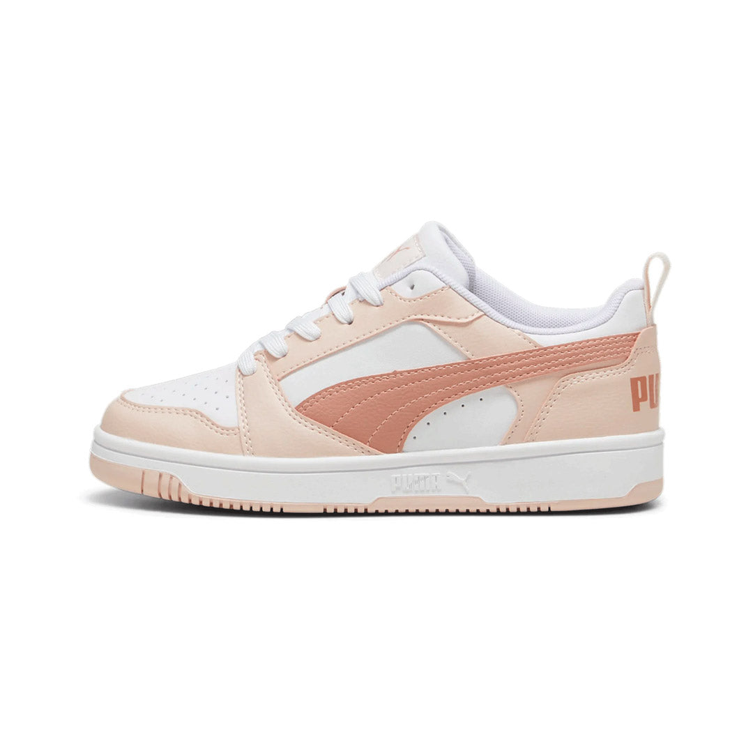 PUMA REBOUND V6 LO JR Baskets Blanches Femme, 393833-17