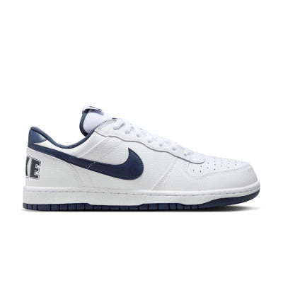 Nike Big Low Homme Chaussures Basketball Rétro Blanc Swoosh 355152-140