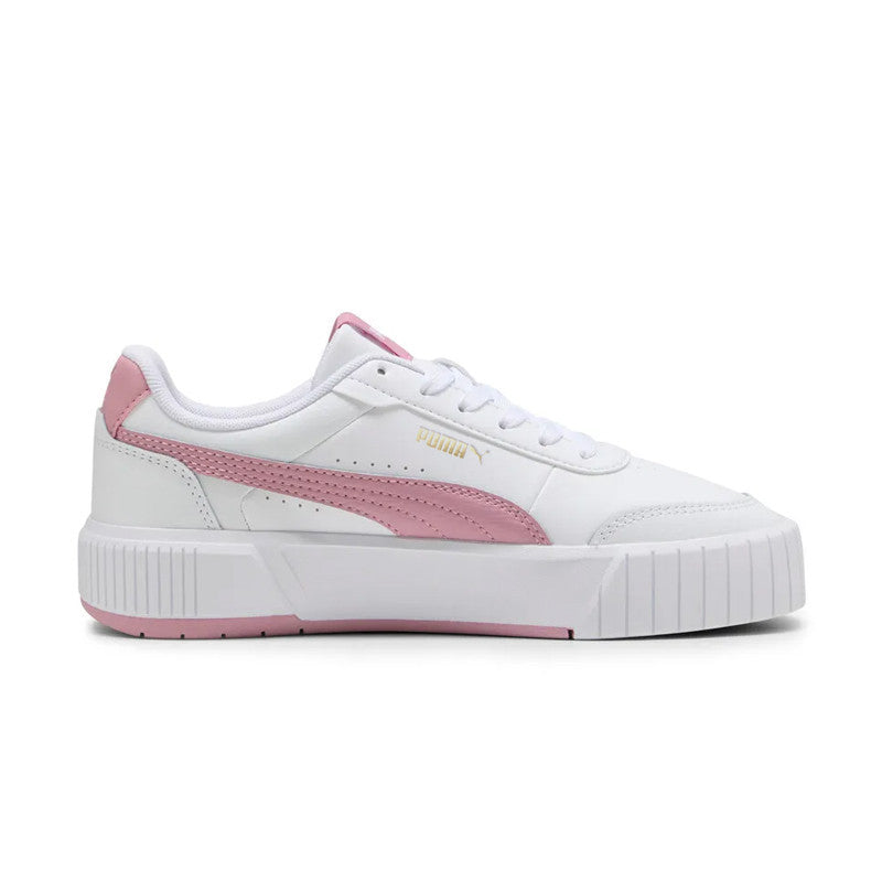 Puma Carina Mia Basket Plateforme Femme Blanc 402637-04