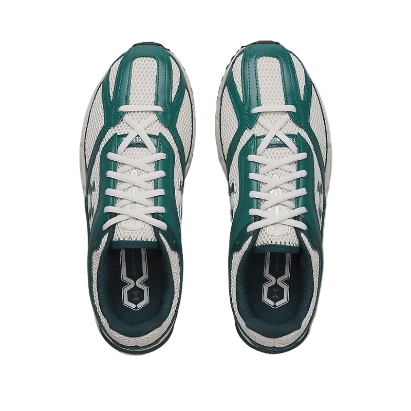 Ua HOVR Apparition Blanc/Vert 3027595-123