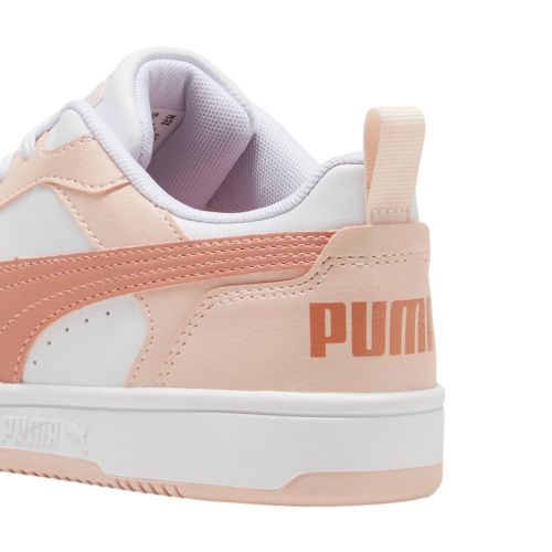 PUMA REBOUND V6 LO JR Baskets Blanches Femme, 393833-17