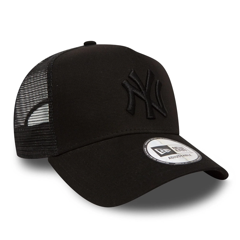 New Era NY Yankees Casquette Clean Trucker Triple Black 11579474