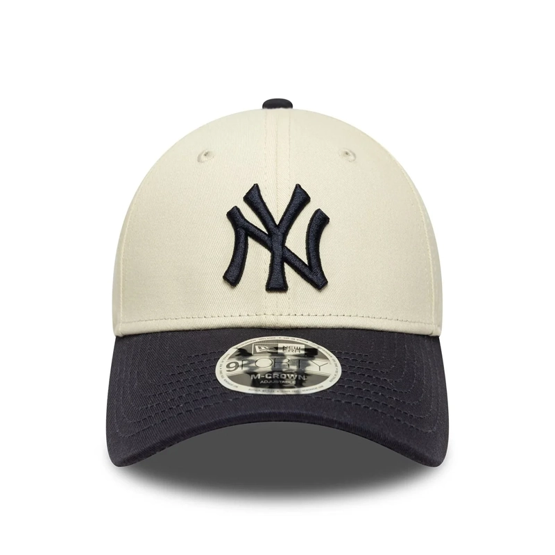Casquette New Era 9FORTY M-Crown NY Yankees Beige 60771873