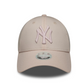 New Era 9FORTY New York Yankees Cap Metallic Logo Rose 60771738