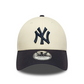 New Era 9FORTY NY Yankees Casquette Colour Block Crème 60595215
