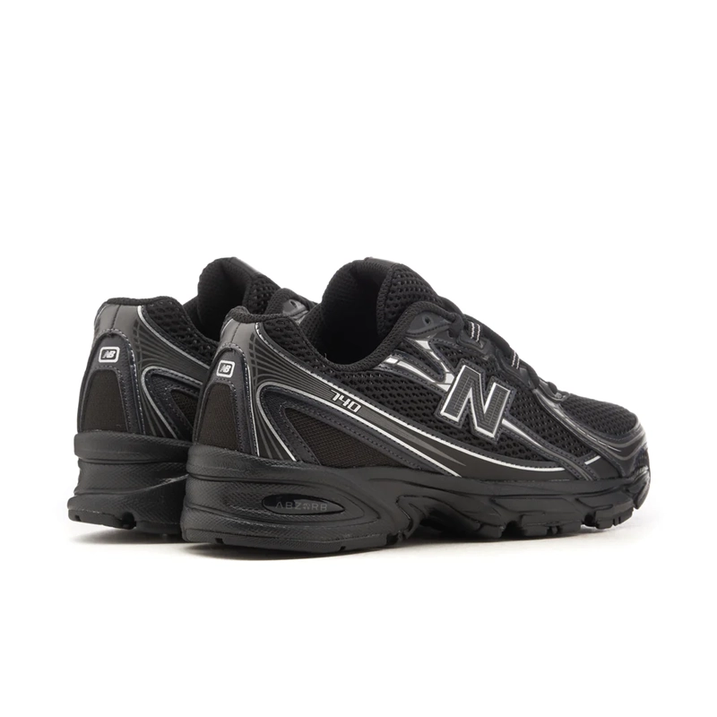 New Balance 740 Black Silver Metallic U740BM2