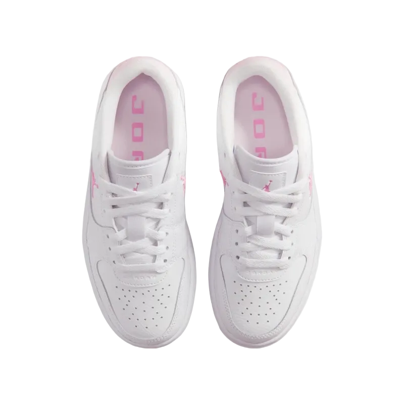 JORDAN COURT CONNECT LOW BG Blanc/rose IQ6016-101