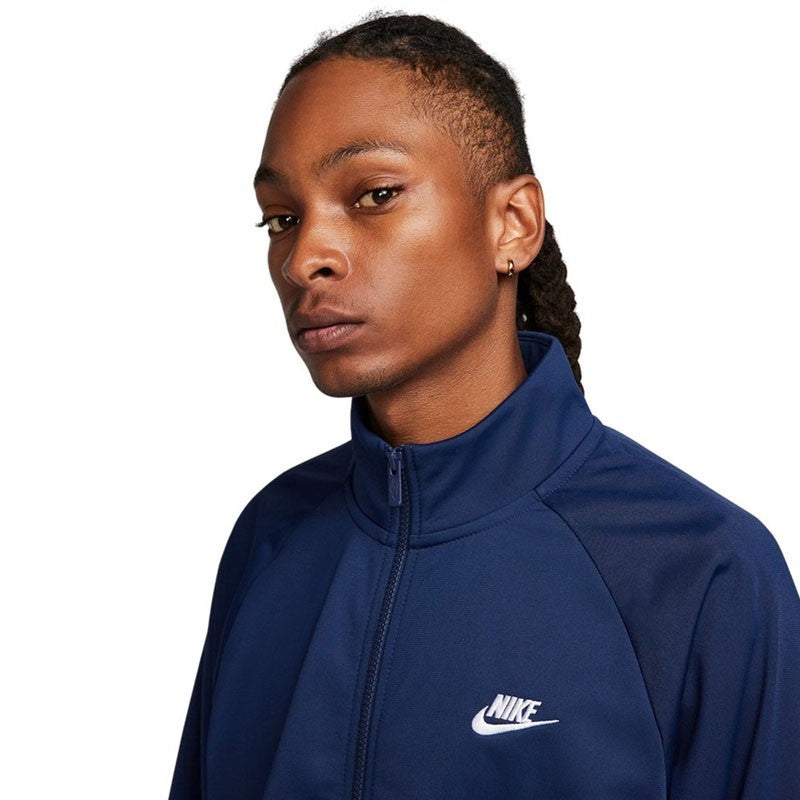 Survêtement Nike Club PK Marine Swoosh Homme FB7351-410