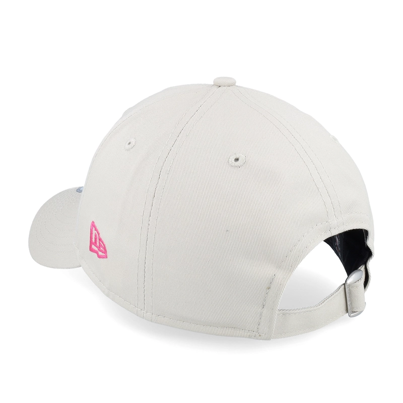New Era 9FORTY Los Angeles Dodgers Cap Beige Pink Logo 60503375