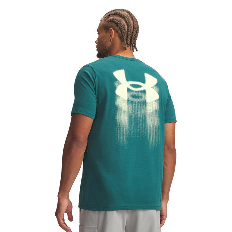 Under Armour Blur Logo Homme T-Shirt Vert Starlight 6009245-338
