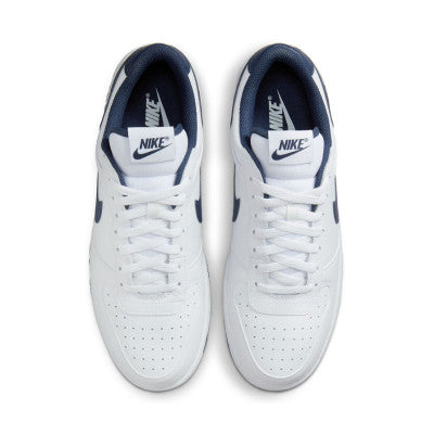 Nike Big Low Homme Chaussures Basketball Rétro Blanc Swoosh 355152-140