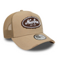 New Era A-Frame Trucker Distressed Cap Beige 60771805