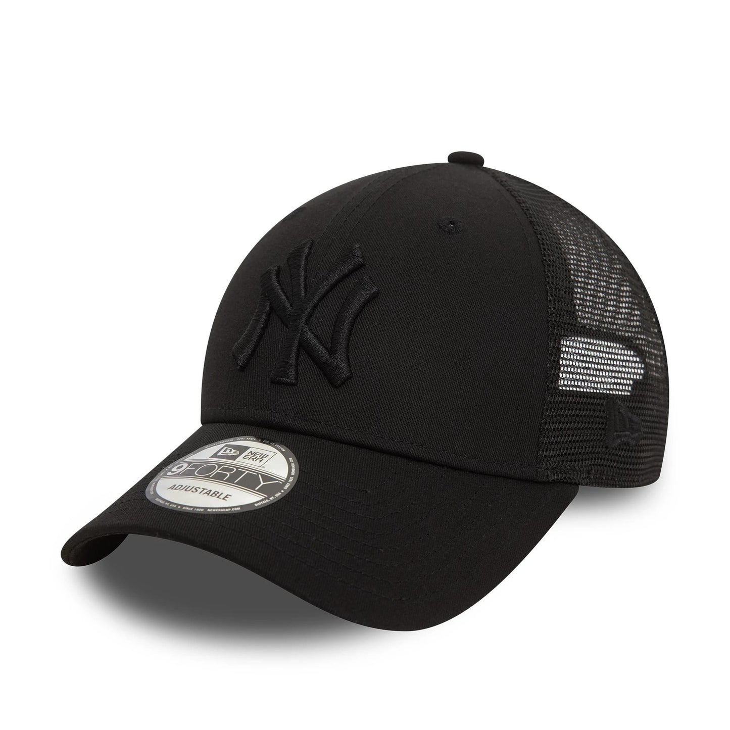 New Era 9FORTY Yankees Casquette, Trucker Noire Réglable