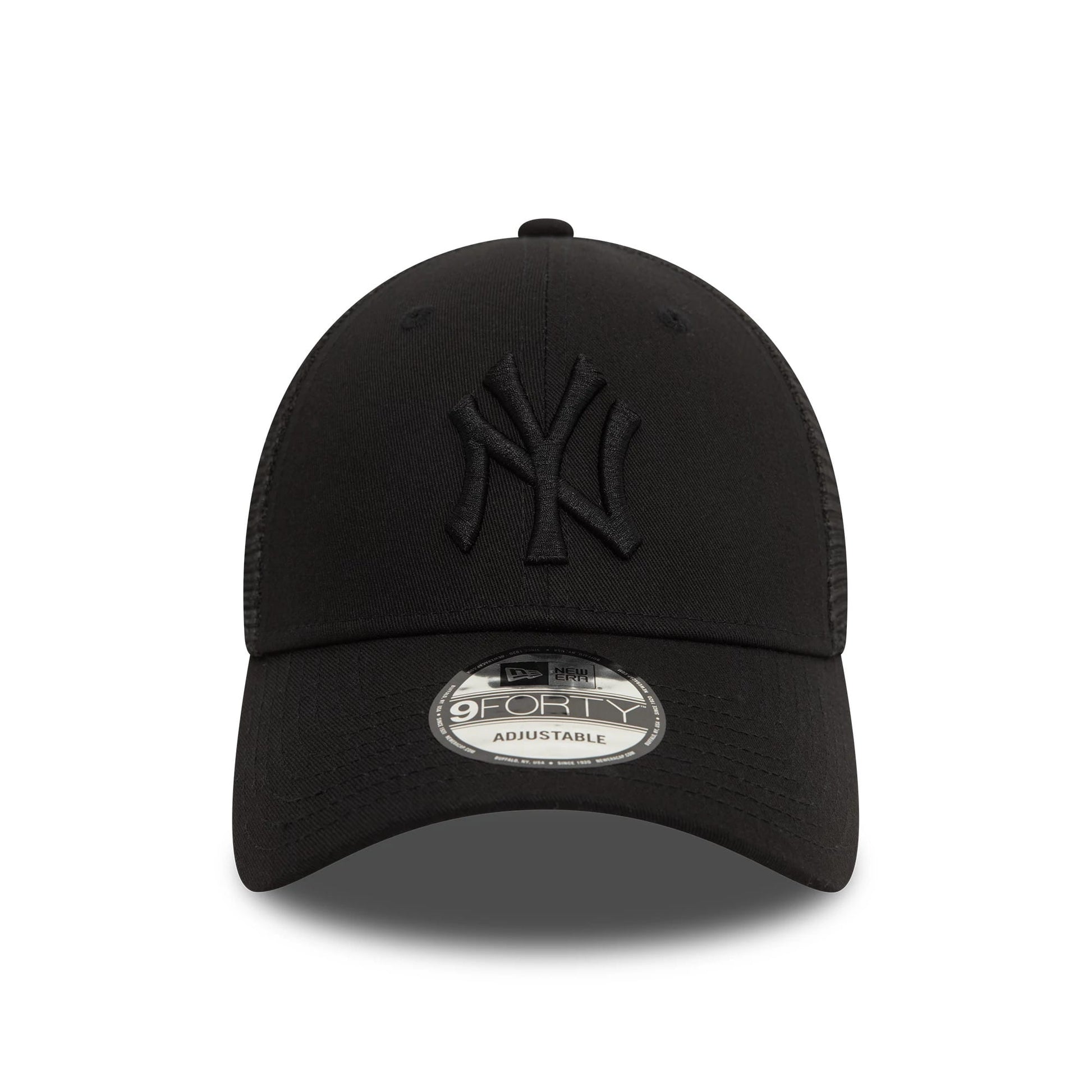 New Era 9FORTY Yankees Casquette, Trucker Noire Réglable