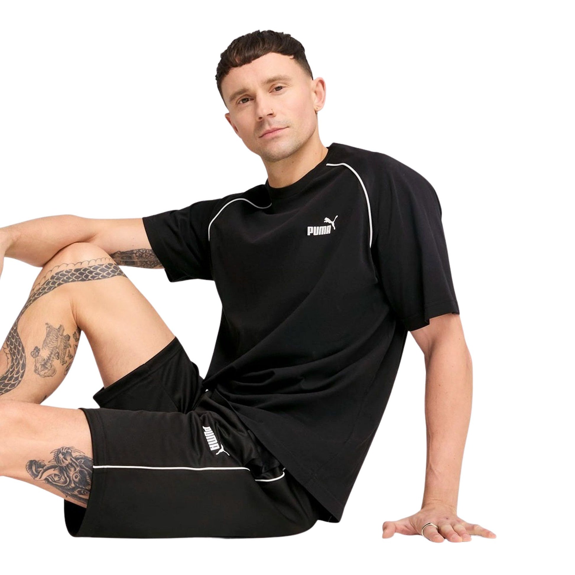Puma T-shirt de Sport pour Homme, Coupe Décontractée