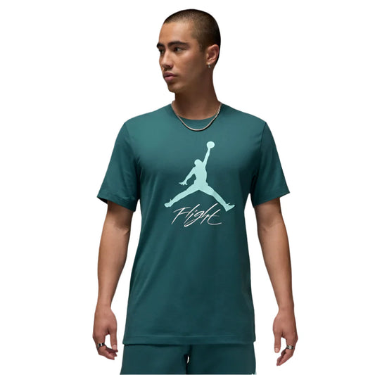 T-Shirt Homme Nike Jumpman Flight HBR Vert AO0664-366