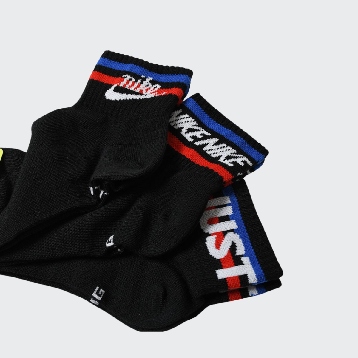 Chaussettes Nike Unisexes Noires Confort Essentiel Quotidien – Douces, Respirantes et Polyvalentes