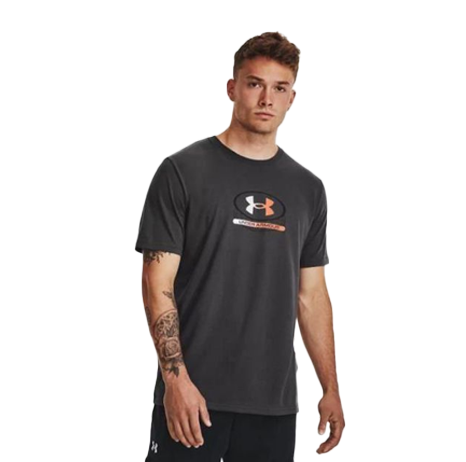 T-shirt Homme Under Armour Coton Noir Confortable 1373987-010