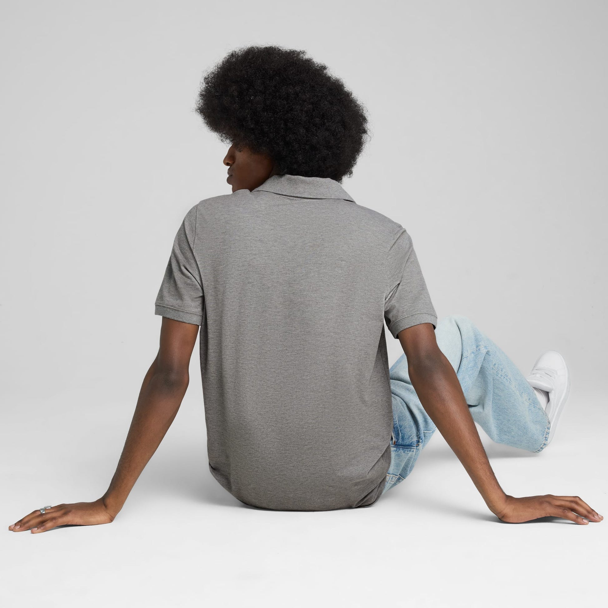 Polo PUMA Essentials No. 1 Logo Pique pour Homme