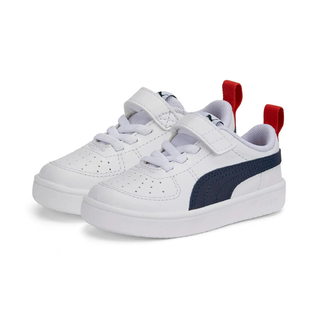 Baskets Bébé Blanches PUMA RICKIE AC+ INF 384314-09