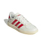 Baskets Adidas Breaknet Sleek Femme: Élégance Tennis Rétro Blanc Cassé Rouge