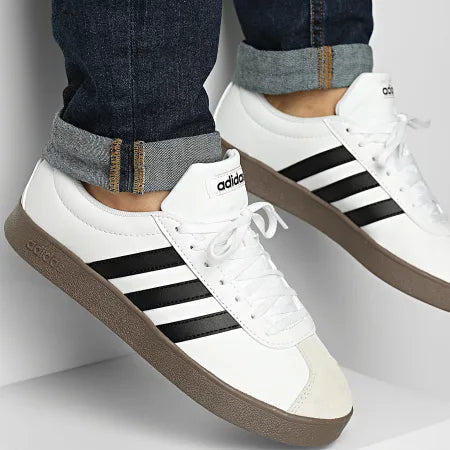 ADIDAS VL COURT BASE Blanches Homme  ID3711
