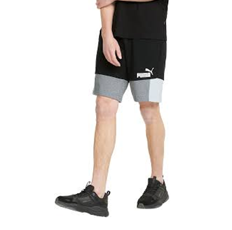 Short Homme PUMA ESS+ Block 10 TR Noir 847429-01