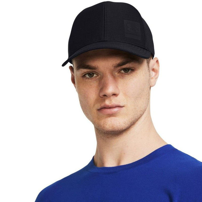 Casquette Under Armour Iso-Chill ArmourVent Stretch Fit Homme Noir Respirante Anti-Chaleur