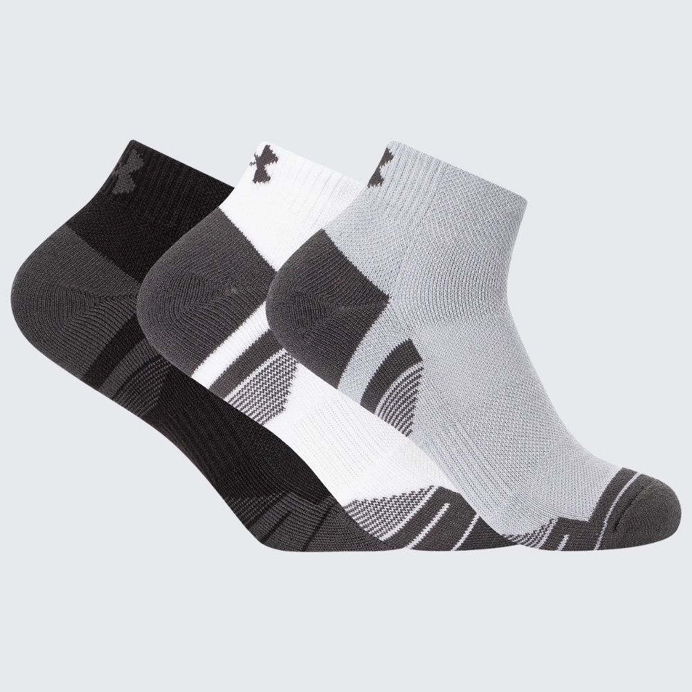 chaussettes UA PERFORMANCE TECH 3PK LOW 1379504-011