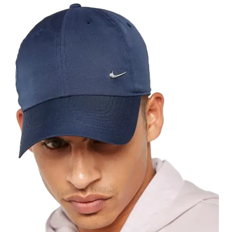 Casquette Unisexe Bleue Nike NSW Swoosh H86 Métal - 943092-451