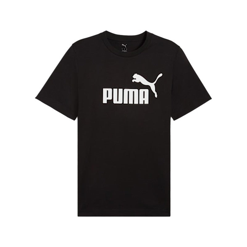 T-shirt Homme PUMA ESS Logo Noir Confort Optimal 586666-01
