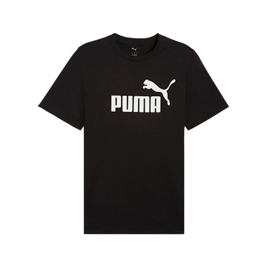 T-shirt Homme PUMA ESS Logo Noir Confort Optimal 586666-01