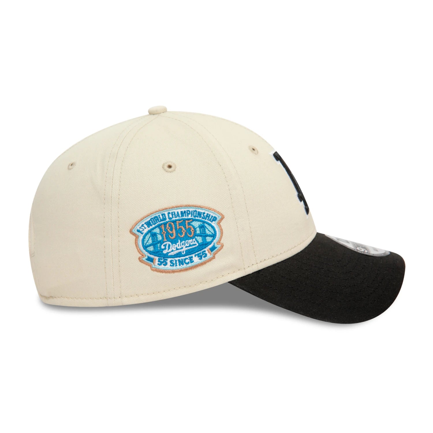 New Era 9FORTY Casquette LA Dodgers MLB Blanc Noir