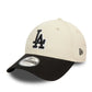 New Era 9FORTY Casquette LA Dodgers MLB Blanc Noir