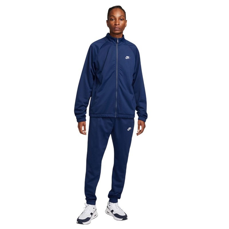 Survêtement Nike Club PK Marine Swoosh Homme FB7351-410
