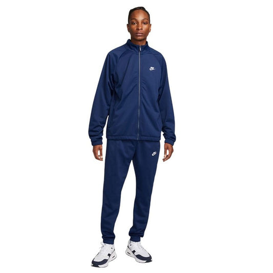 Survêtement Nike Club PK Marine Swoosh Homme FB7351-410