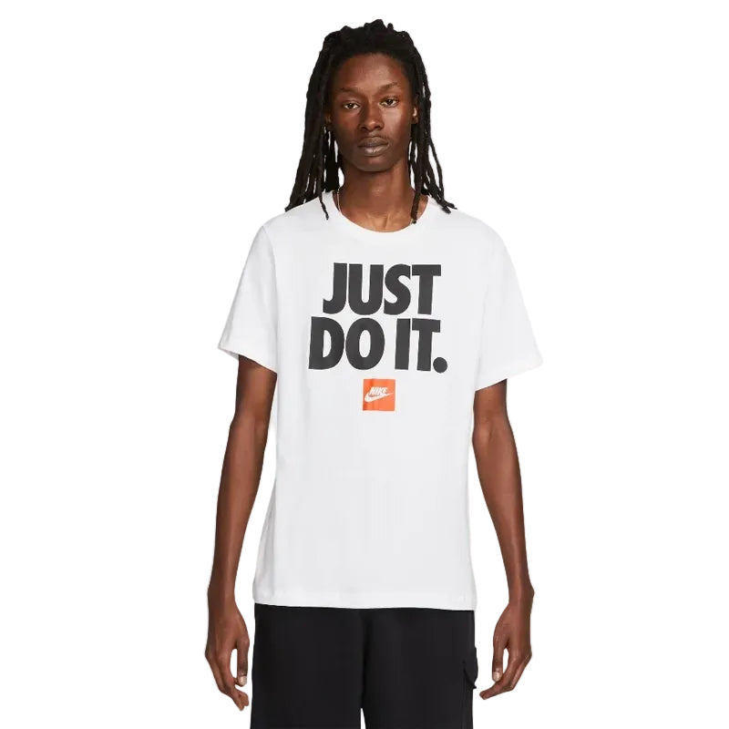 Nike Sportswear Just Do It Verbiage T-Shirt Homme Blanc