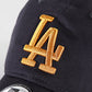 New Era 9 Twenty Los Angeles Dodgers Baseball Cap Navy Blue Gold
