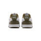 Baskets Nike Court Vision Low Homme Rétro Élégantes Confortables Vert Olive Blanc