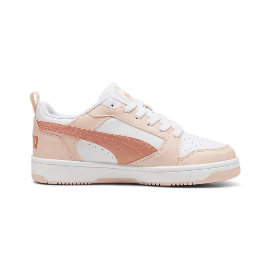 PUMA REBOUND V6 LO JR Baskets Blanches Femme, 393833-17